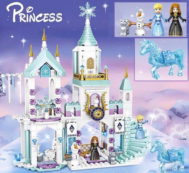 Château D'Elsa la reine des neiges