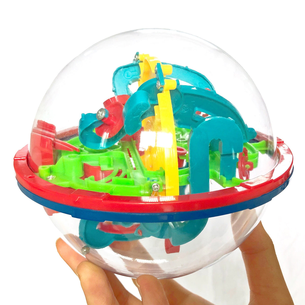 Lot de 4 Labyrinthes 3D à Bille en Acier pour Enfant – Planète