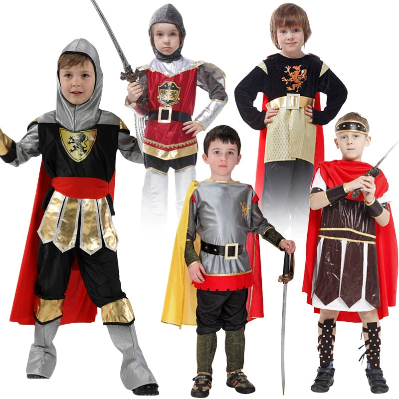 Déguisement chevalier médiéval enfant