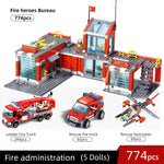 Blocs de construction - Caserne de Pompiers