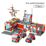 Blocs de construction - Caserne de Pompiers