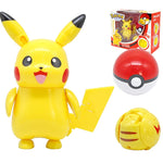 Pikachu et ses amis dans leur PokeBall !
