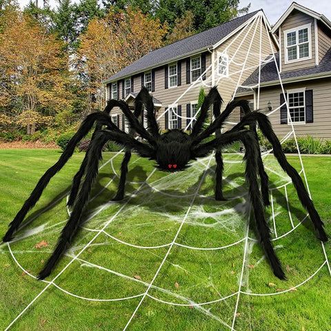 Toile d'araignée géante